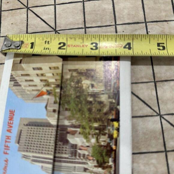 Old Vintage NEW YORK Post Cards Fold Out‎ Set The WONDER CITY Views Made USA - Picture 9 of 9